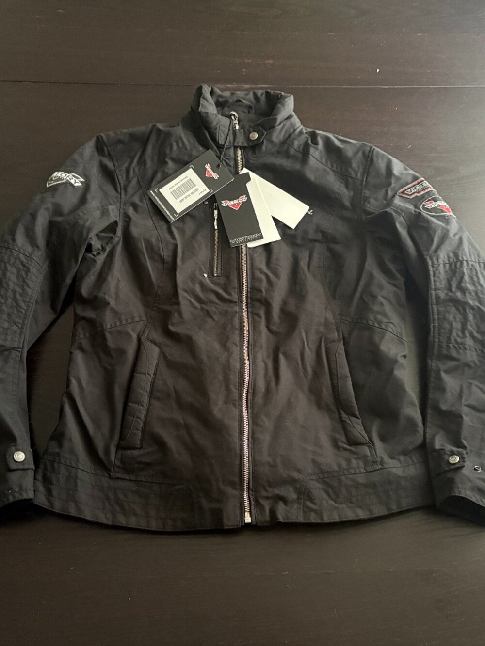 NEW Womens Victory Motorcycles Delano Polyester Casual Jacket Size Large